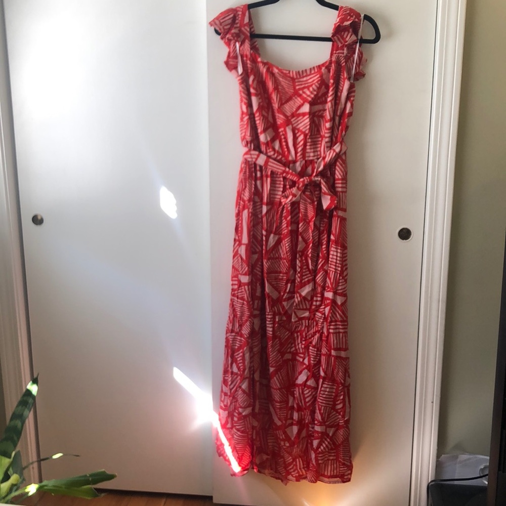 Eloquii maxi dress with belt